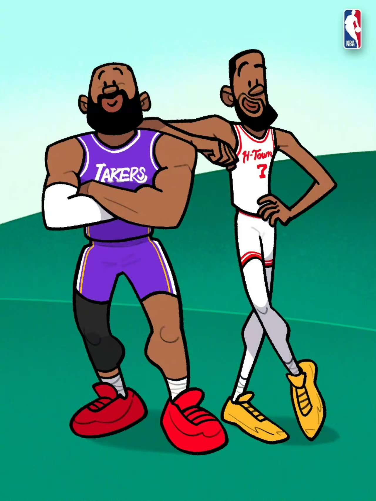 Lakers' stjerneduo stråler på udebane, en legendarisk milepæl nærmer sig